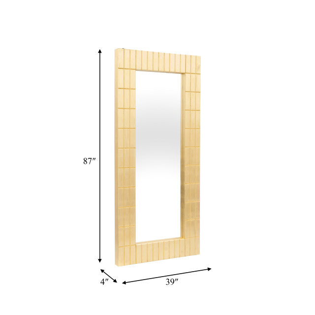 Gold Bars Rectangular Mirror