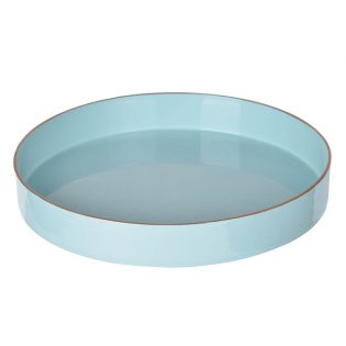 D10"Mimosa Round Tray Powder Blue