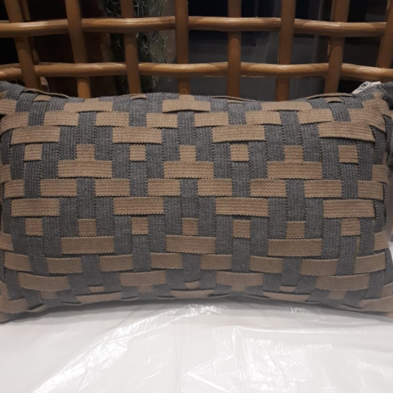 12X20 Smoke Basketweave Lumbar